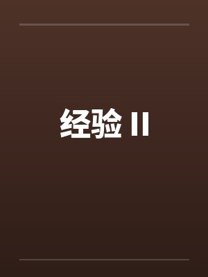 经验 IIby佚名